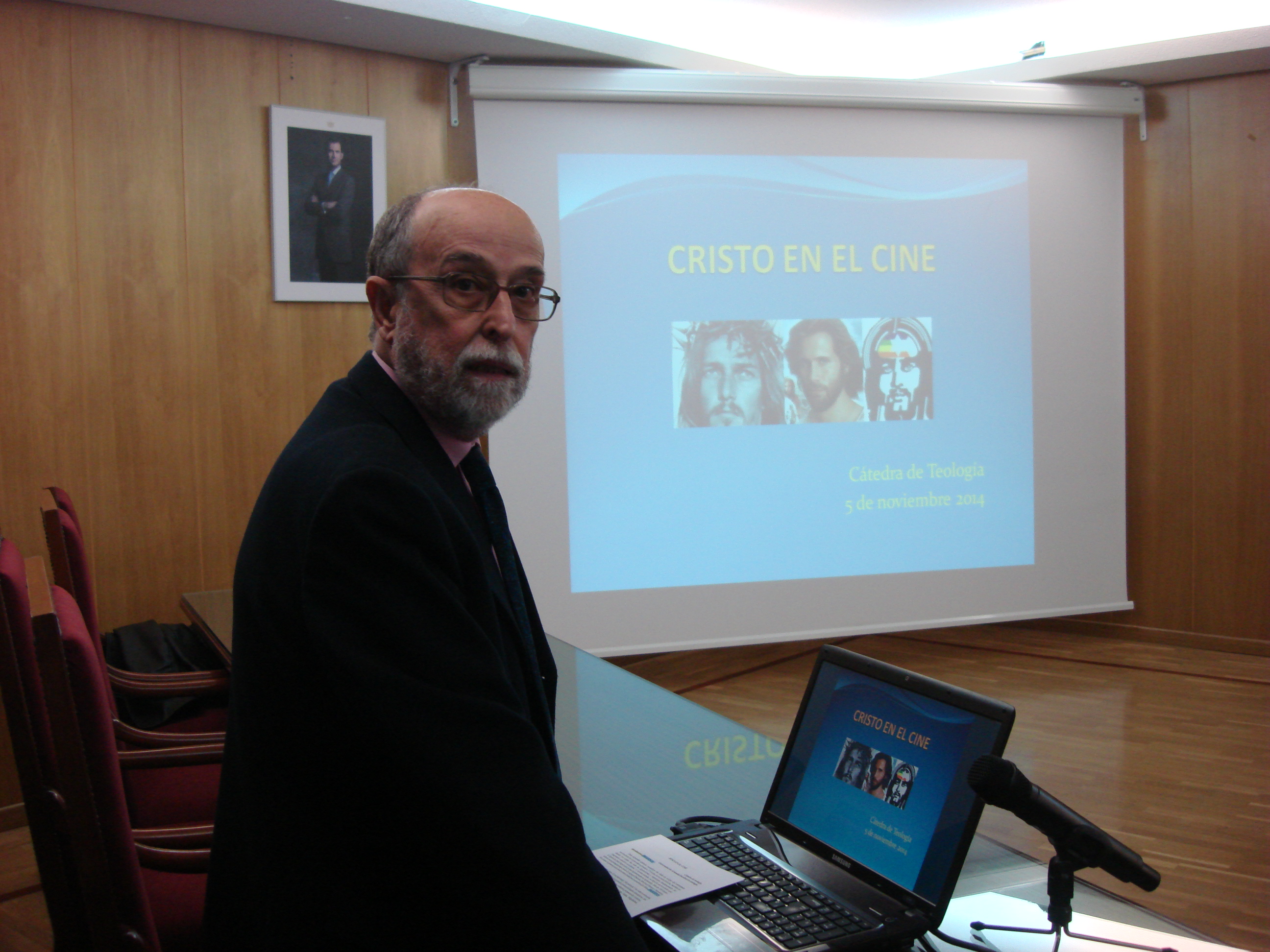 Imagen del ponente de la conferencia "Cristo en el cine"