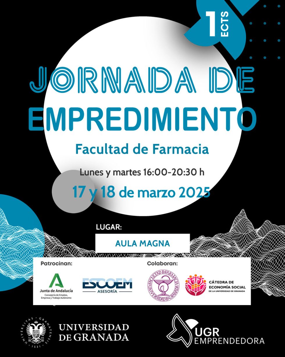 Cartel Jornadas Emprendimiento Farmacia 2025
