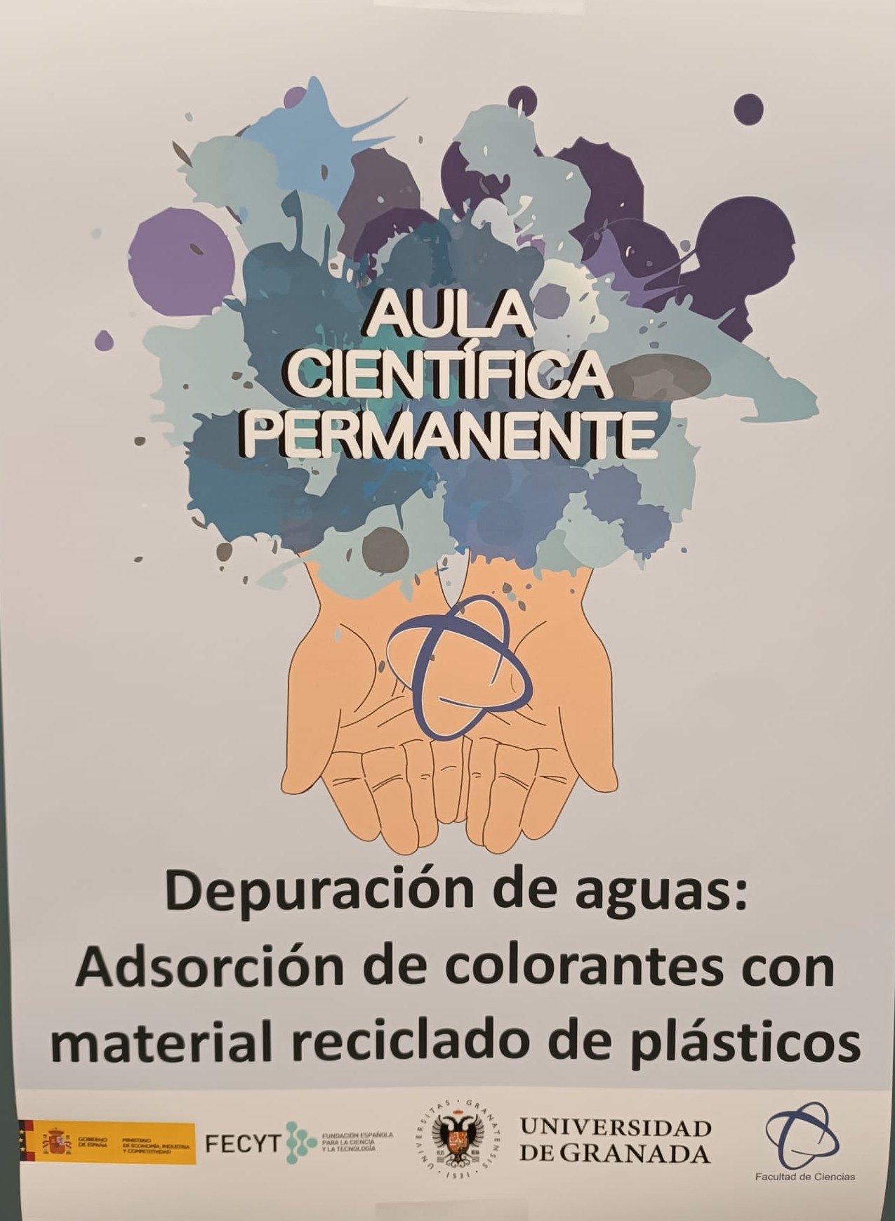 Cartel actividad Aula Científica