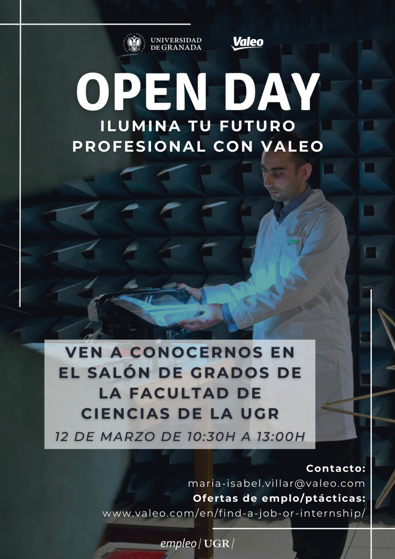 Trabajador de Valeo realizando medidas dentro de una cámara anecoica Trabajador de Valeo realizando medidas dentro de una cámara anecoica